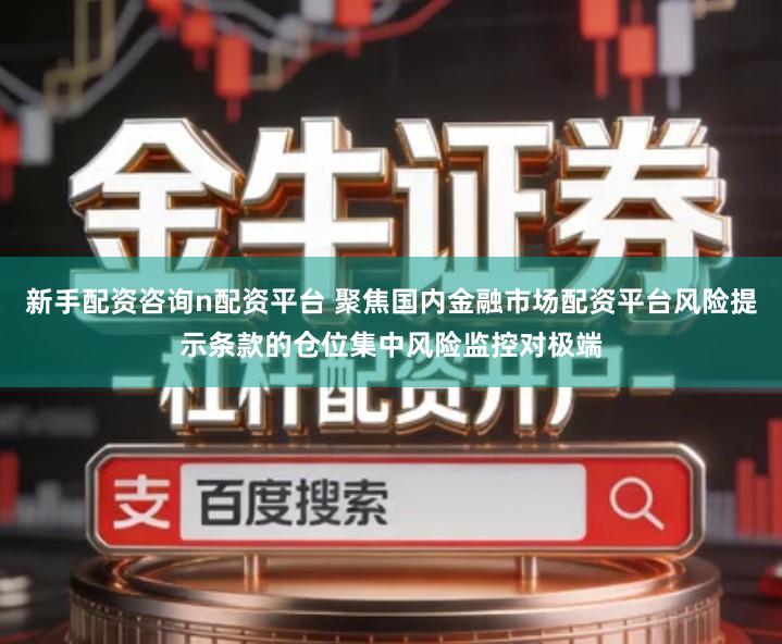 新手配资咨询n配资平台 聚焦国内金融市场配资平台风险提示条款的仓位集中风险监控对极端