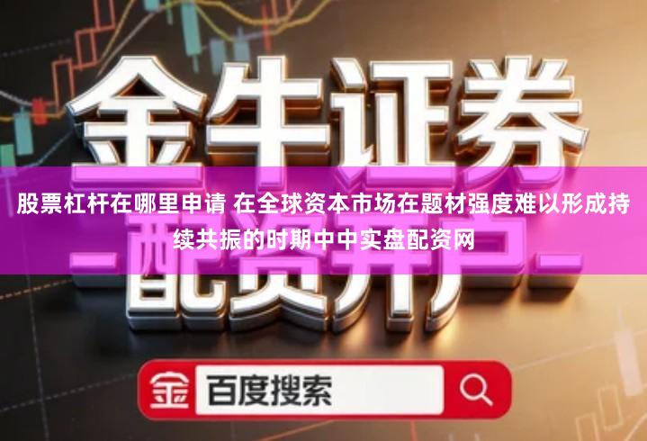 股票杠杆在哪里申请 在全球资本市场在题材强度难以形成持续共振的时期中中实盘配资网