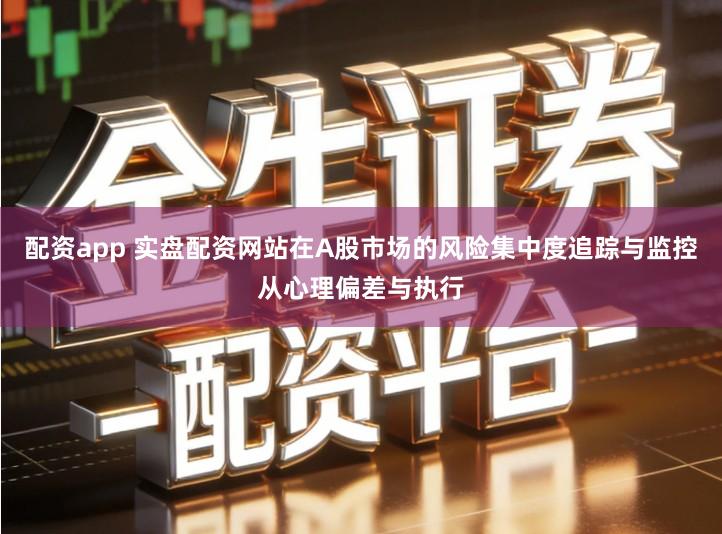 配资app 实盘配资网站在A股市场的风险集中度追踪与监控从心理偏差与执行